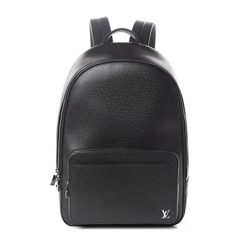 backpack lv black|louis vuitton black leather backpack.